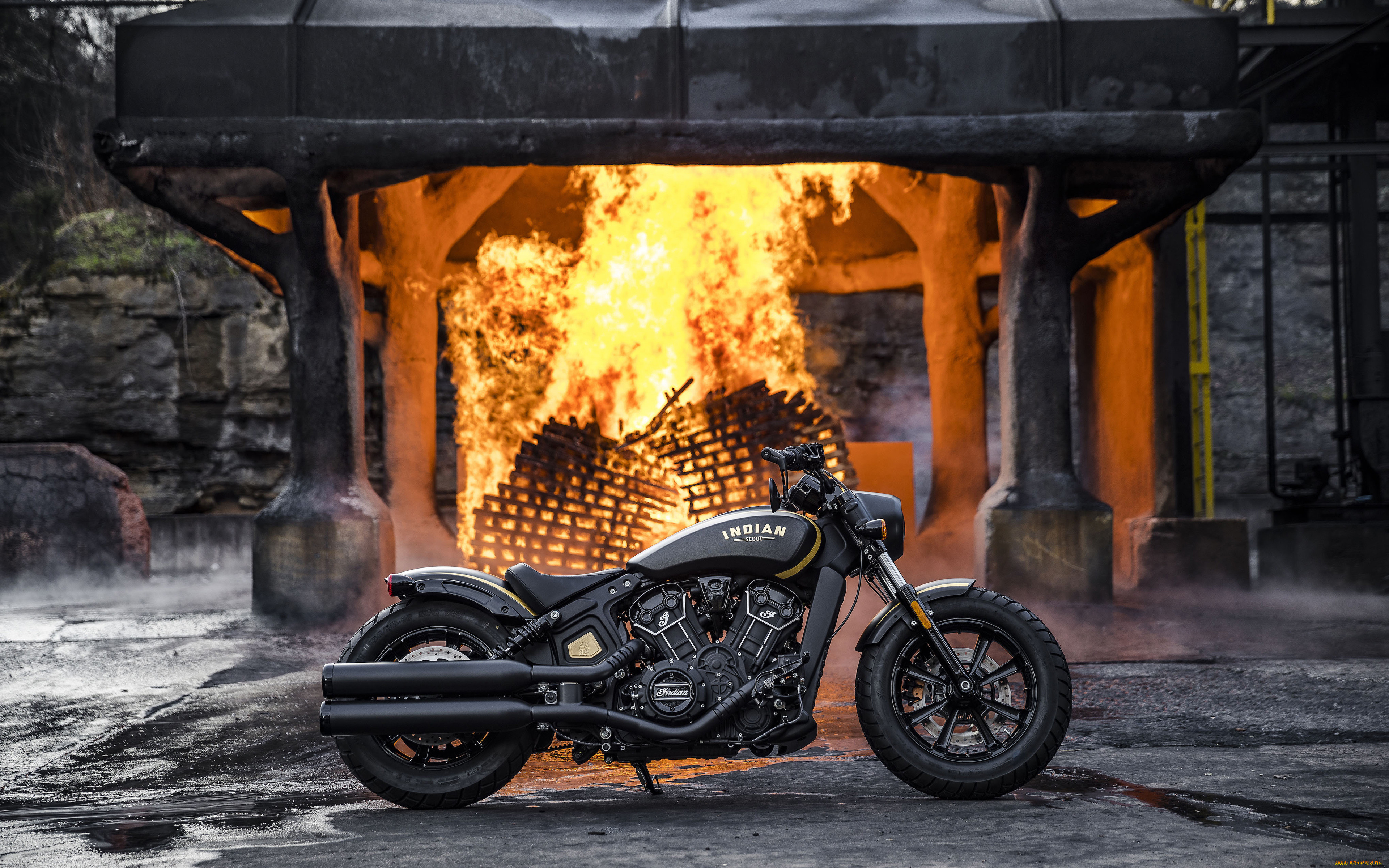 indian scout bobber , 2018,  jack daniels limited edition, , indian, , jack, daniels, limited, edition, , scout, bobber, 4k, 